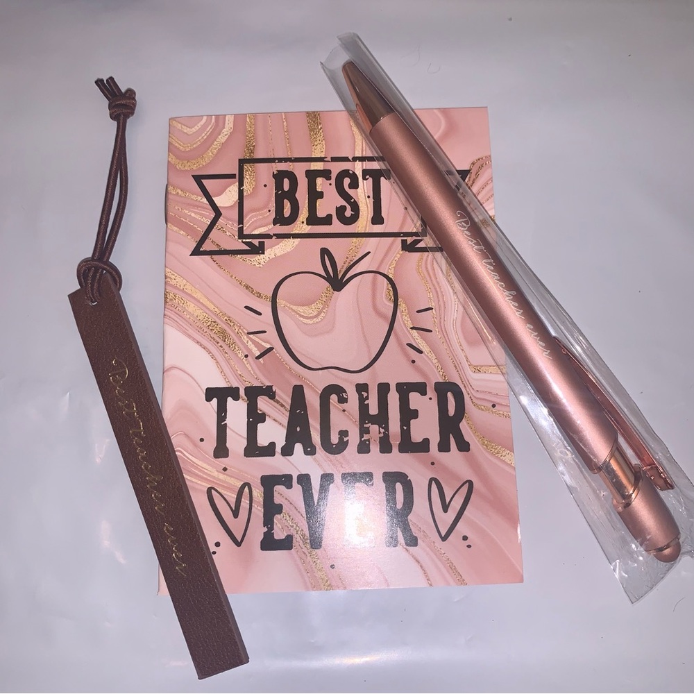 Teacher Pen Notepad & Bookmark gift sets - Picture 10 of 12
